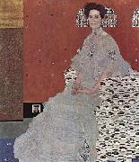 Gustav Klimt Portra der Fritza Riedler Germany oil painting artist